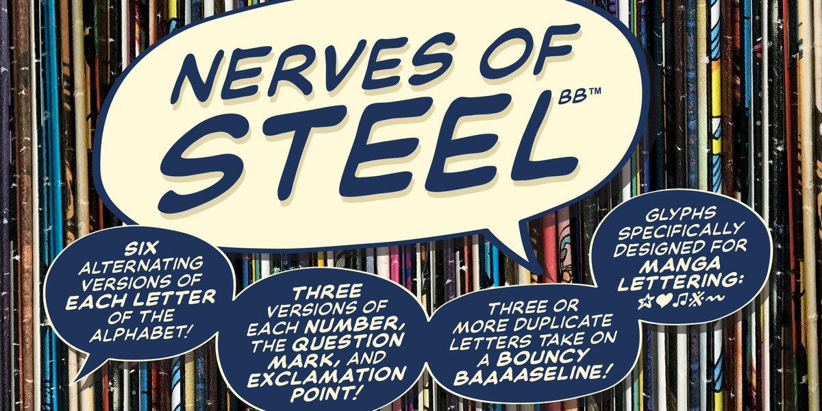 Nerves of Steel – Blambot Comic Fonts & Lettering