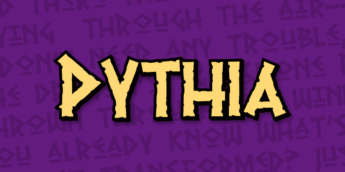 Pythia Blambot Comic Fonts & Lettering