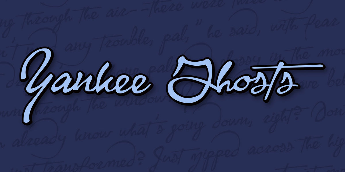 Yankee Ghosts BB Font 