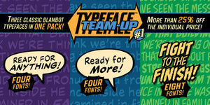 Typeface Team-Up Font Pack #1