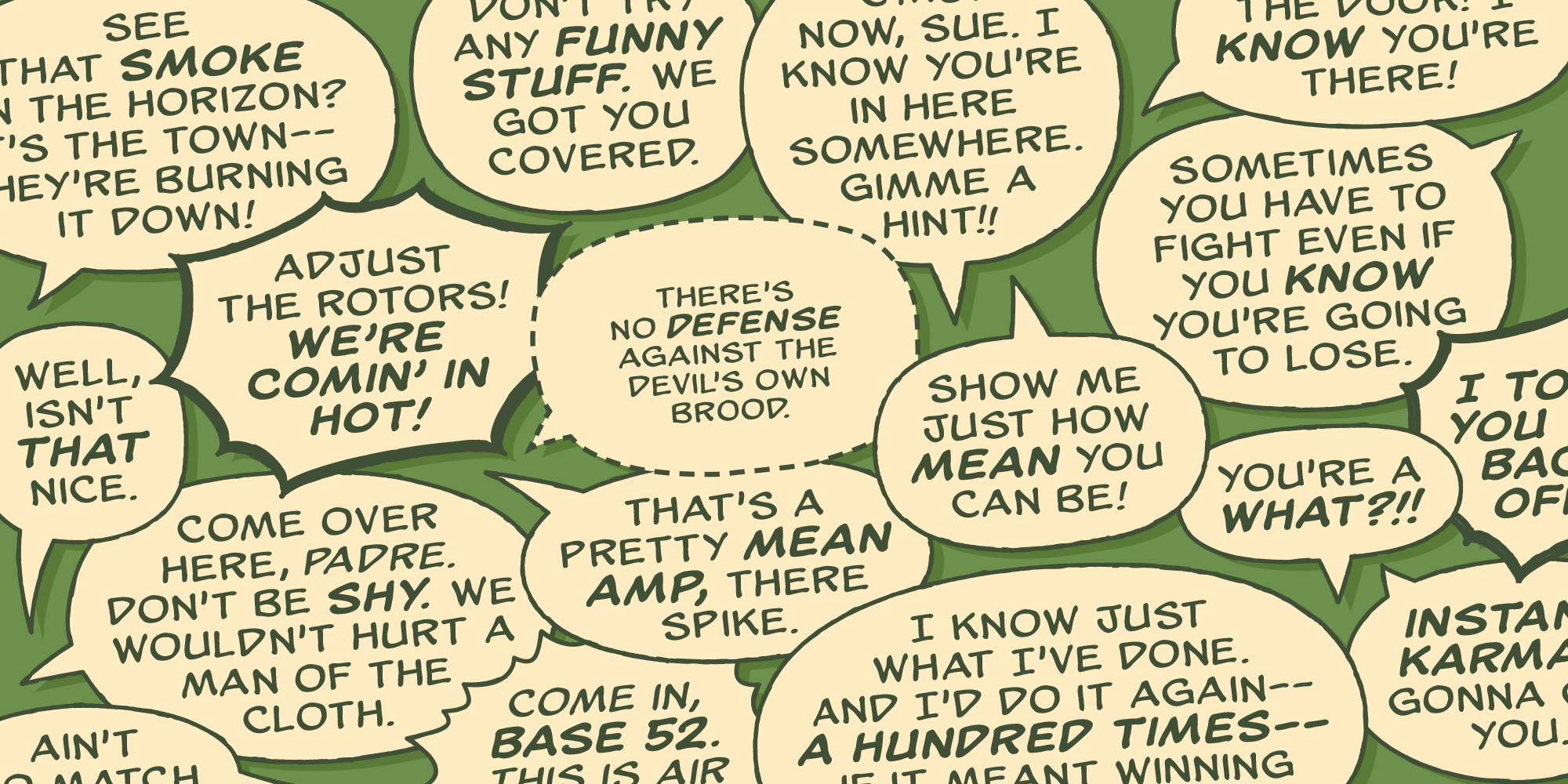 Famous Last Words Blambot Comic Fonts & Lettering
