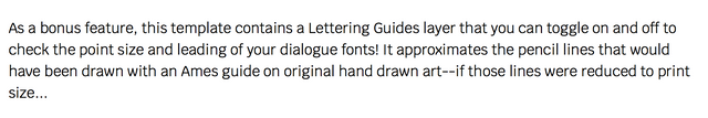 Comic Book Lettering Templates V.1 – Blambot Comic Fonts & Lettering