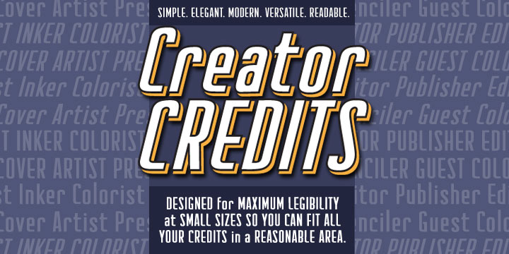 Creator Credits