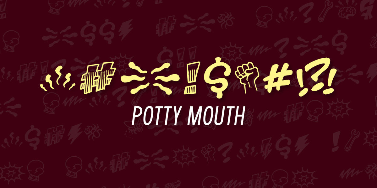Potty Mouth Blambot Comic Fonts & Lettering