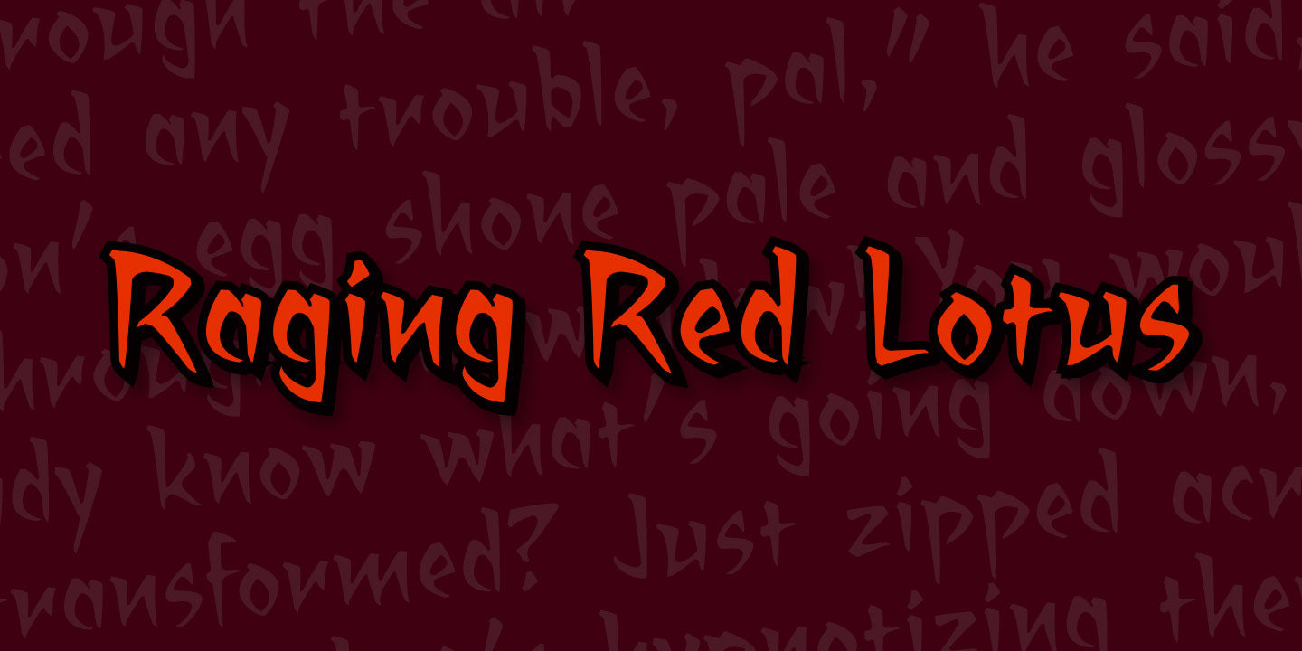 Raging Red Lotus