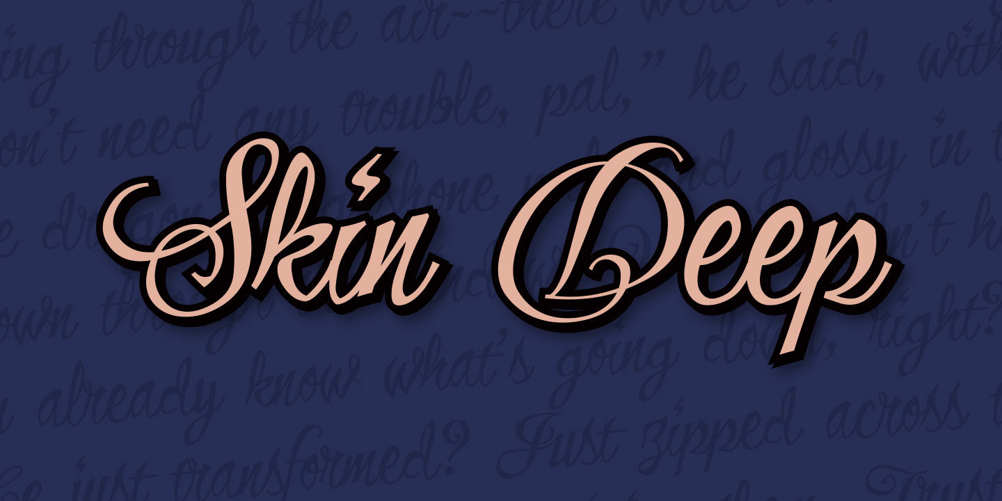 Skin Deep – Blambot Comic Fonts & Lettering