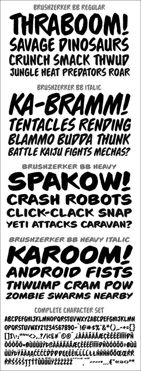 Typeface Team-Up Font Pack #3