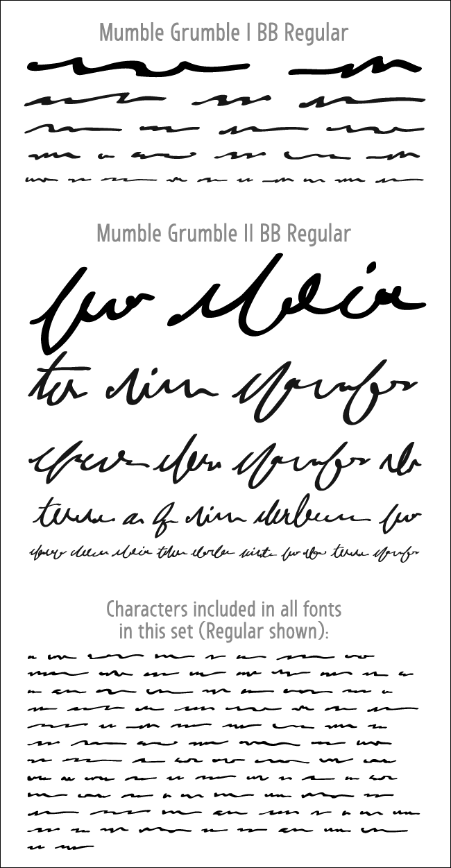 Mumble Grumble – Blambot Comic Fonts & Lettering